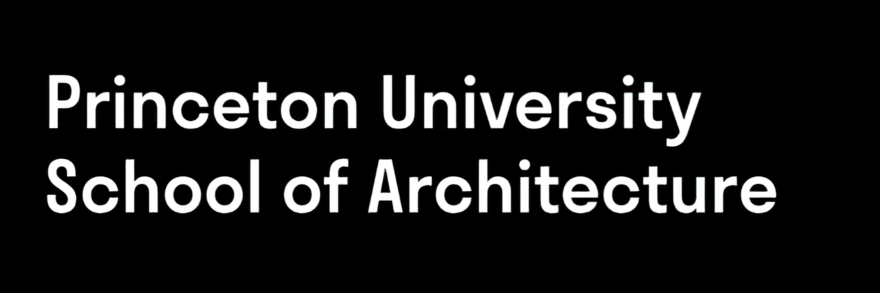 PU School of Architecture logo